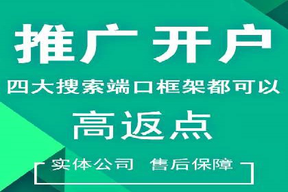 竞价推广开户案例精选解读